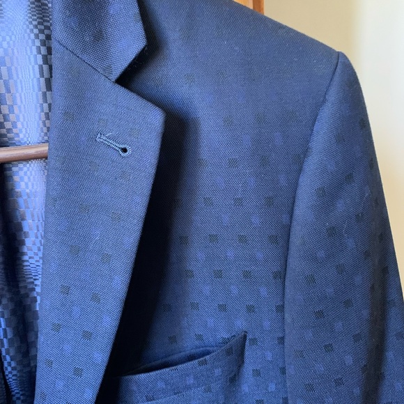 Navy Blazer EU50 Wool Blend - Picture 1 of 9